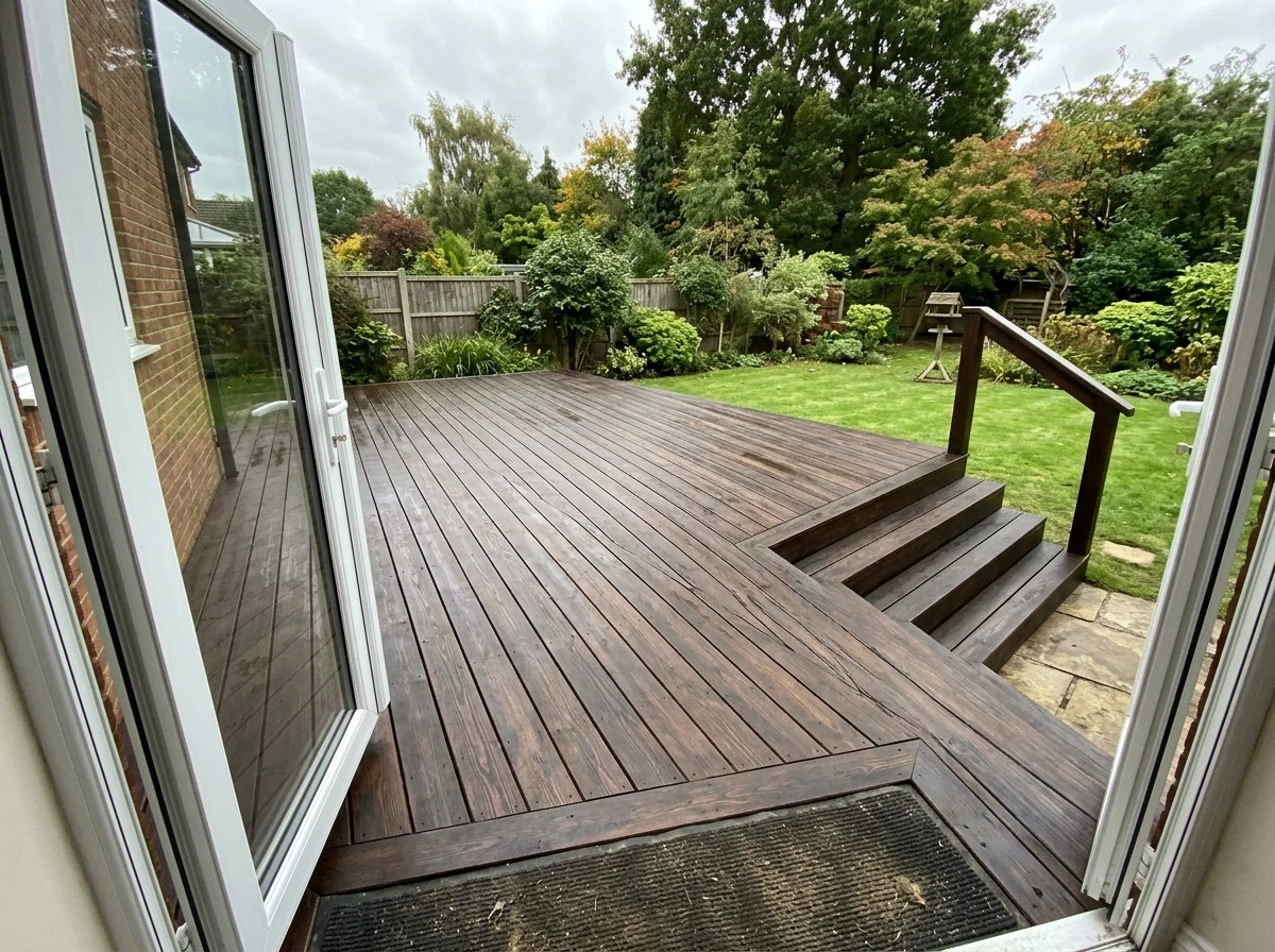 Deck painting and staining in Oxford by Radcliffe Decorators