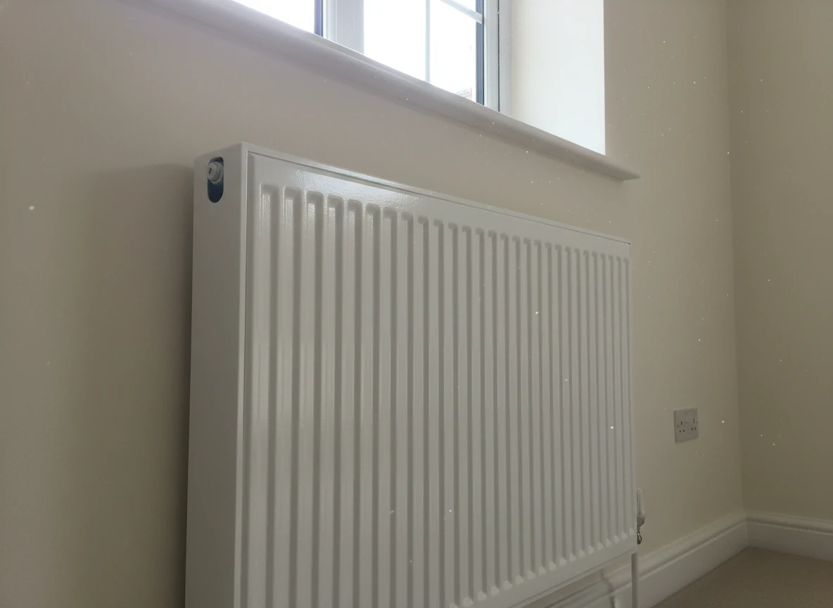 Radiator painting in Oxford, cast iron radiator by Radcliffe Decorators