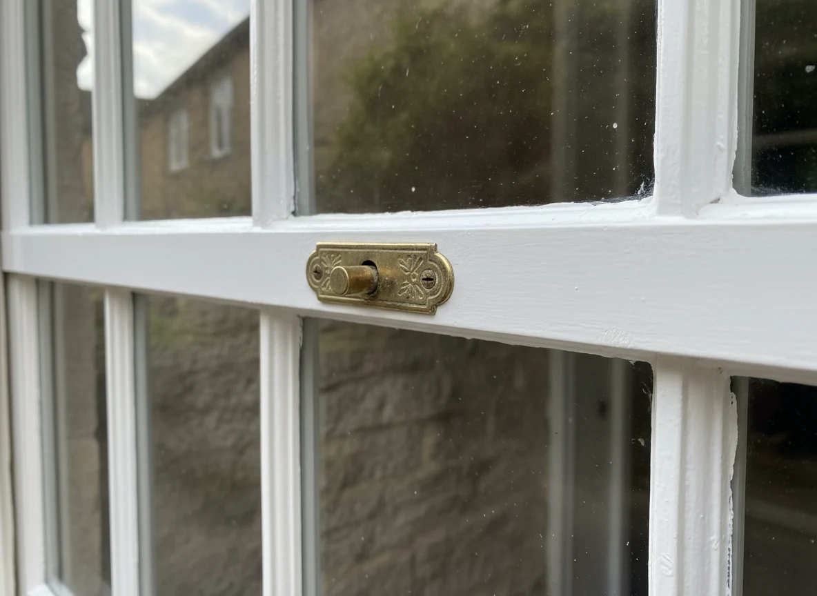 Window frame painting in Oxford, sash window by Radcliffe Decorators