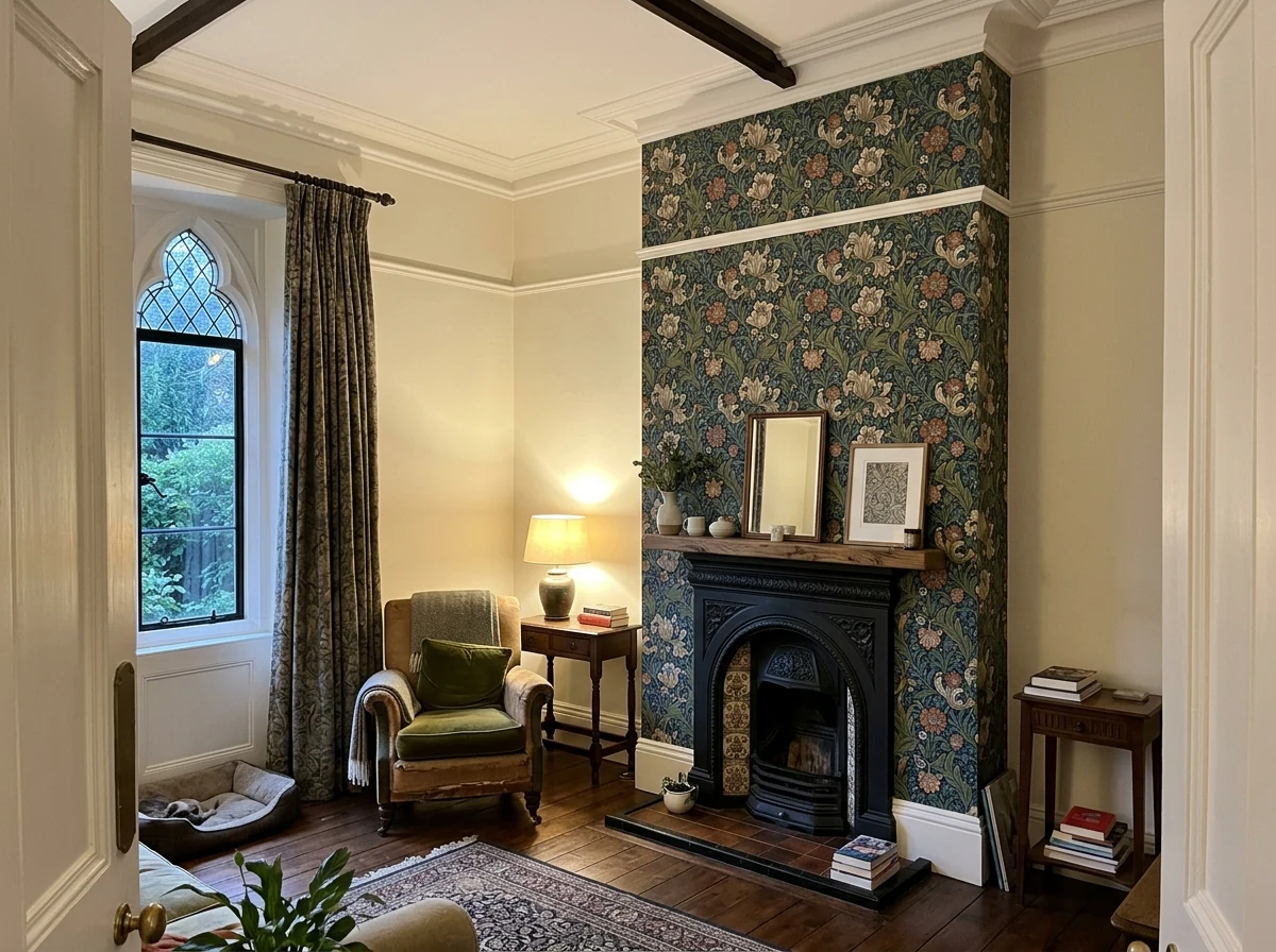 wallpapering-1-oxford-radcliffe-decorators Wallpapering in Oxford, specialist hanging by Radcliffe Decorators